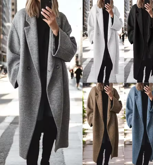 Lorena - Abrigo largo de invierno para mujer