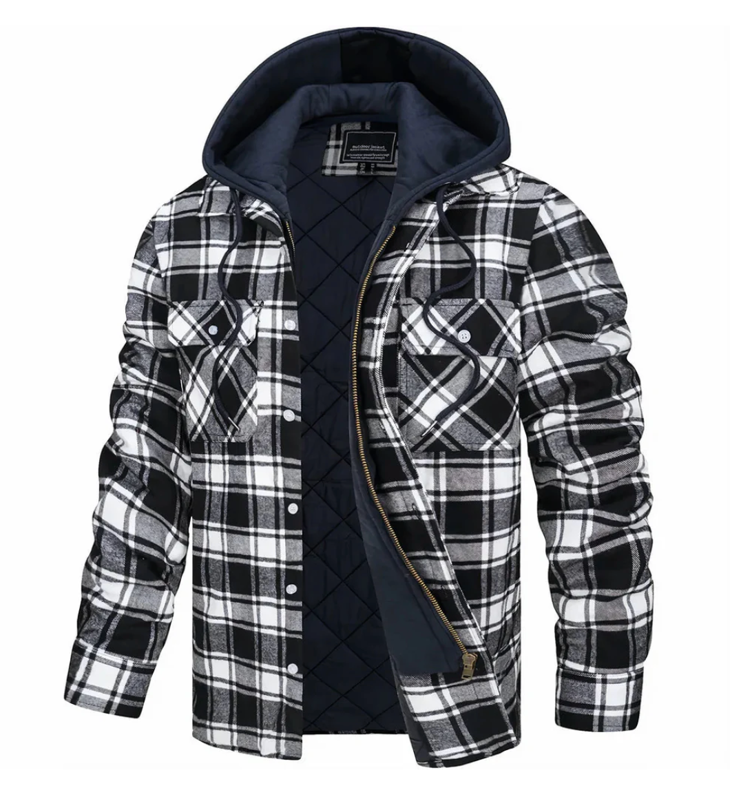 Arend – Abrigo cálido para hombre de mezcla de lana de primera calidad