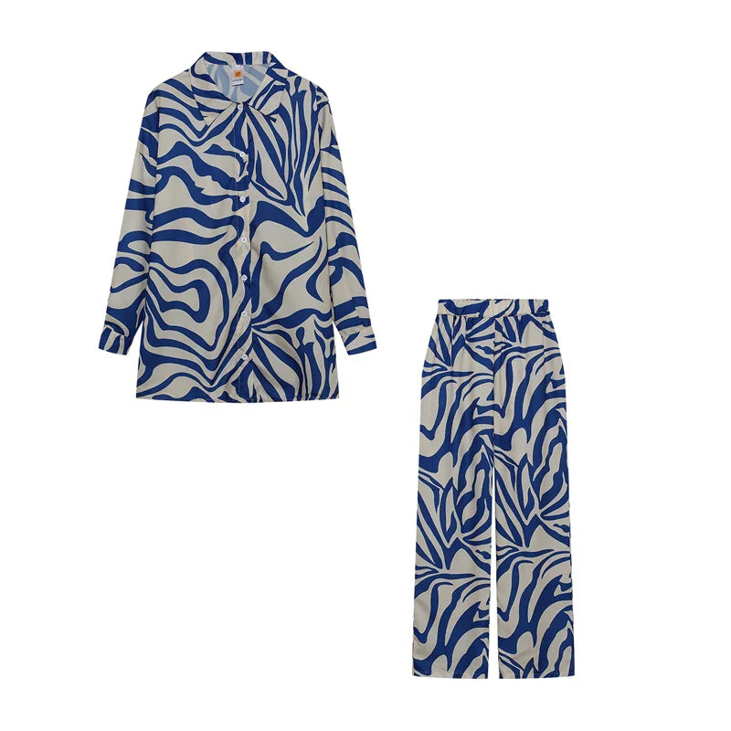 ANABELLA™ CONJUNTO DOS PIEZAS CAMISA + PANTALON