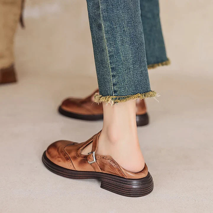 Verda - Elegante zapato de piel